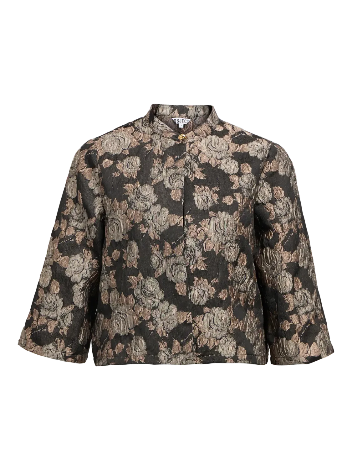 Object OBJJUNA 3/4 RE HIGHNECK SHIRT 142 177981001 23047955 Object OBJJUNA 3/4 RE HIGHNECK SHIRT 142 177981001 23047955