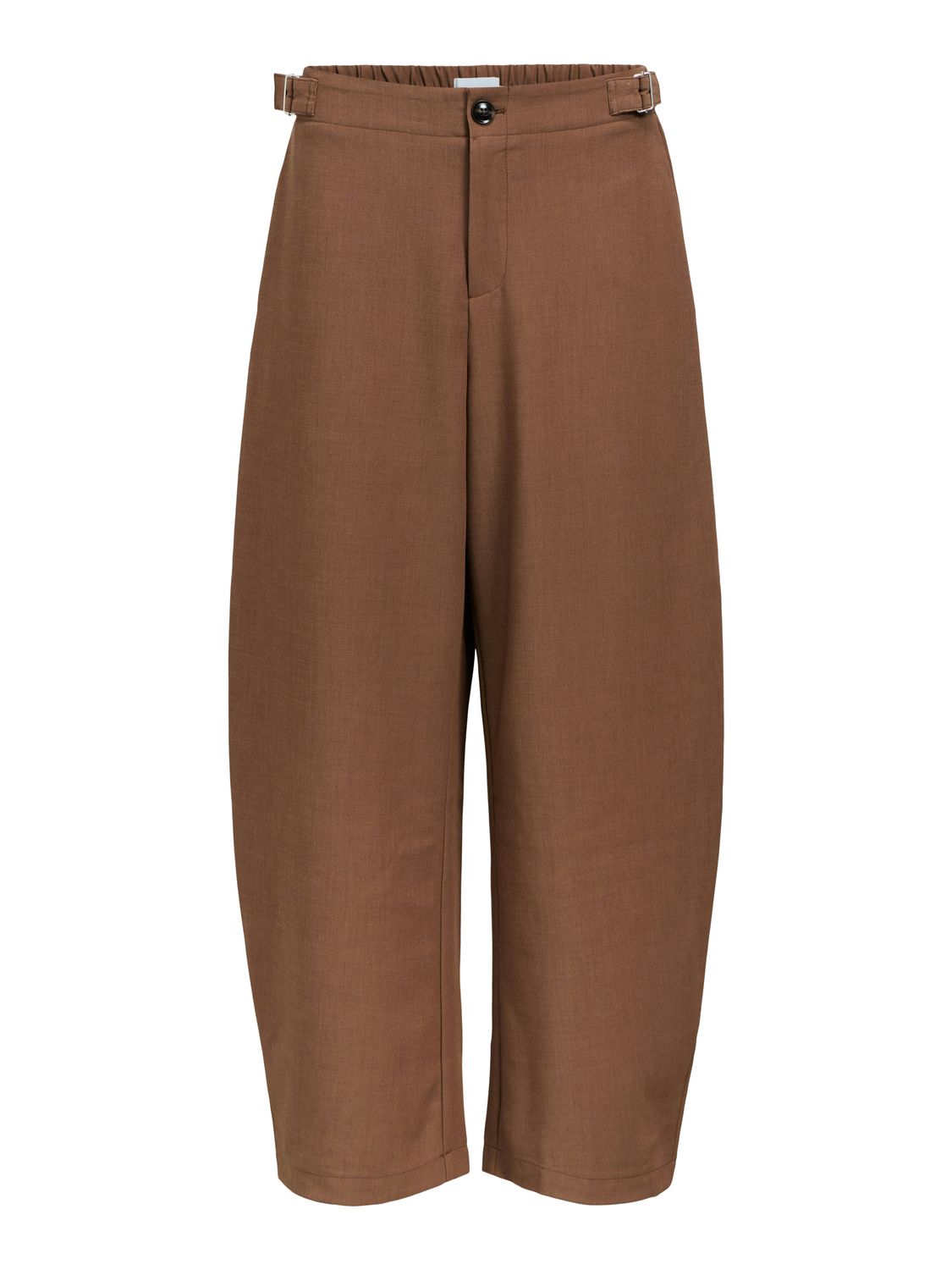 Object OBJINELA MW TAILORED WIDE PANTS E A: Cocoa Brown 23048900 Object OBJINELA MW TAILORED WIDE PANTS E A: Cocoa Brown 23048900