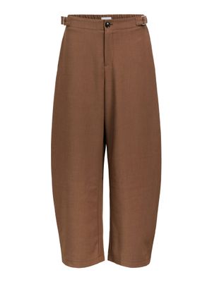 Object OBJINELA MW TAILORED WIDE PANTS E A: Cocoa Brown 23048900 Object OBJINELA MW TAILORED WIDE PANTS E A: Cocoa Brown 23048900