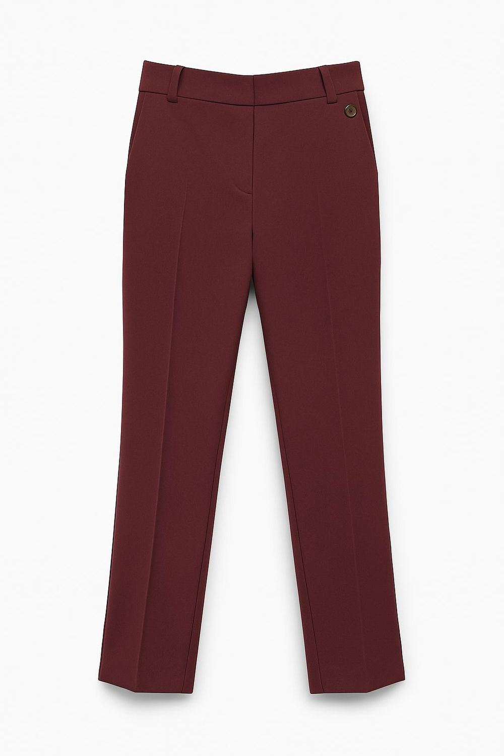 Ambika Pantalon met smalle pijp Purple Red Amany