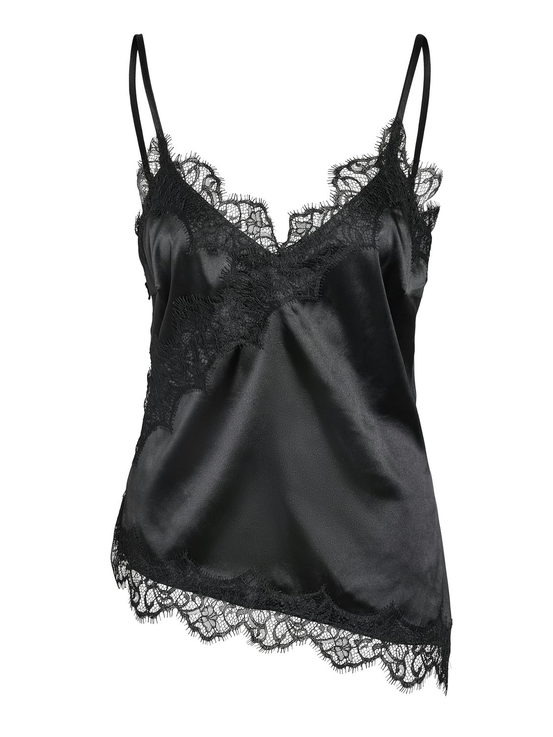 Noisy May NMSOFIE S/L SATIN TOP Black 27038460 Noisy May NMSOFIE S/L SATIN TOP Black 27038460