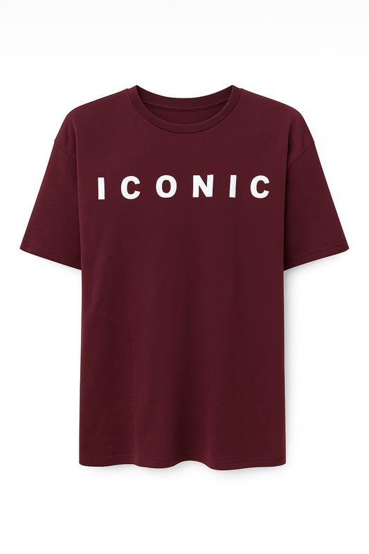 t shirt Iconic - burgundy- Ambika
