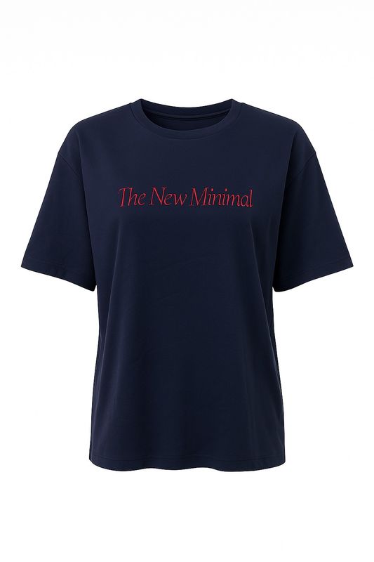 T shirt The new Minimal blauw - Ambika