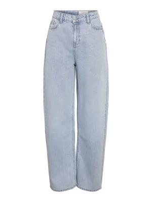 Noisy May NMALEXA MW LOOSE JEANS AZ468LB NOOS Light Blue Deni