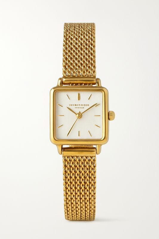 My Jewellery Horloge Losse Schakelketting Vierkant Goud