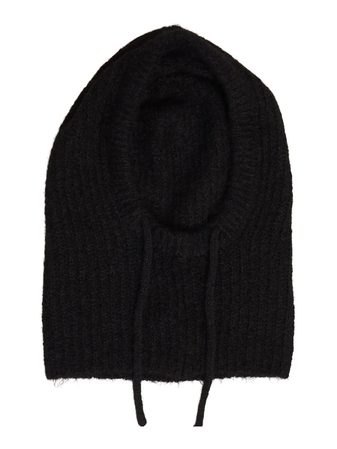 Object OBJMILU KNIT BALACLAVA NOOS Black 23043040