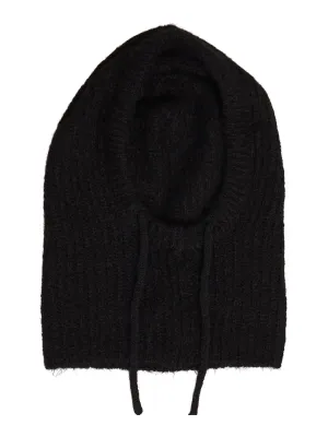 Object OBJMILU KNIT BALACLAVA NOOS Black 23043040
