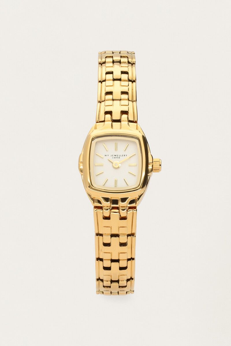 My Jewellery Iconic Horloge Vintage Gold My Jewellery Iconic Horloge Vintage Gold