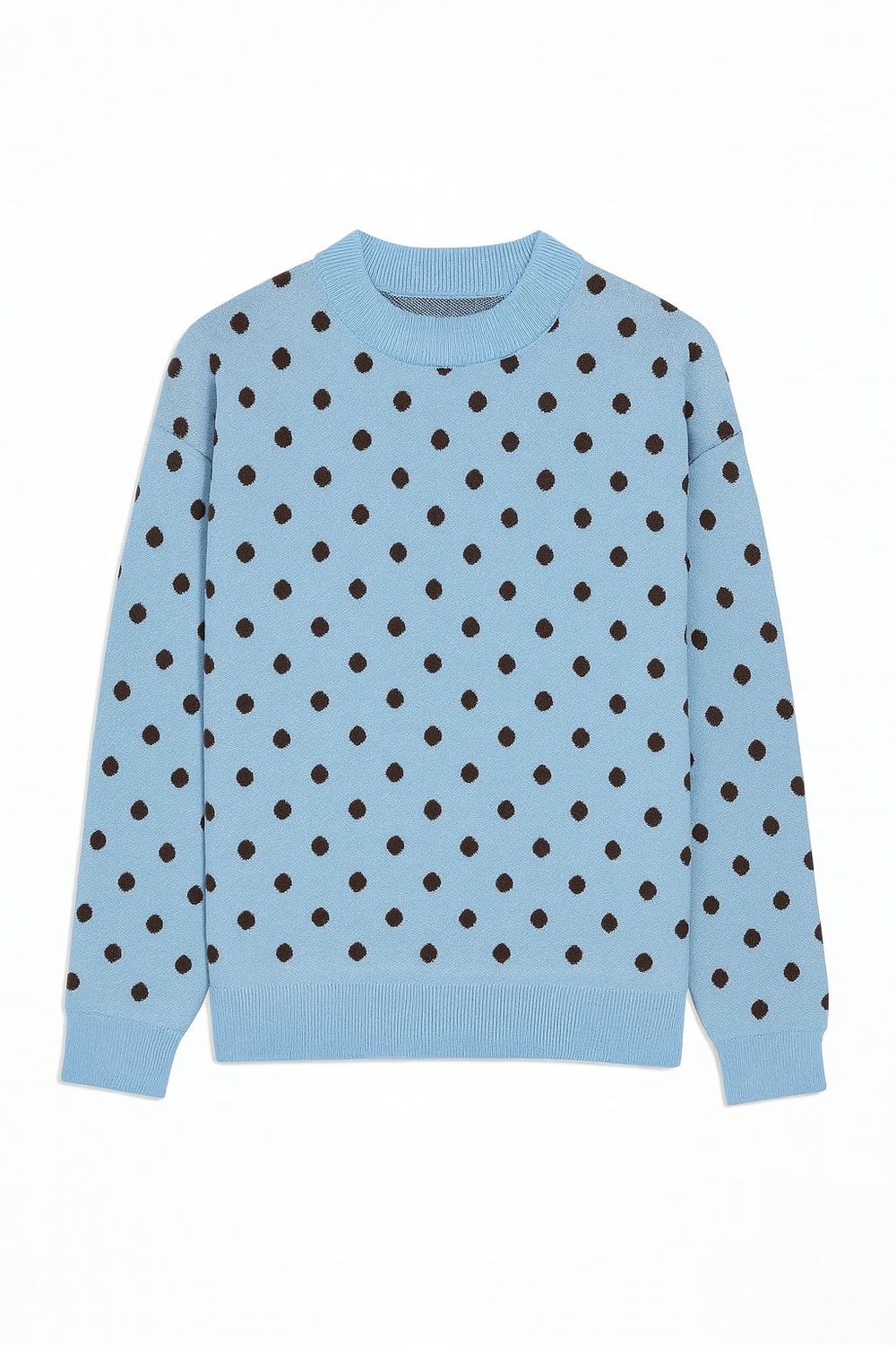 Nameless  Pullover Polka Dot Light Blue 1924