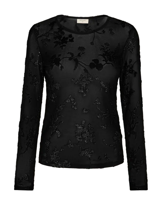 Freequent FQBISKA-BLOUSE Black 207124