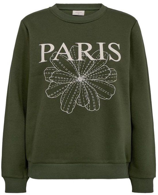 Freequent FQKAMELA-PULLOVER Kombu Green w. Moonbeam 207089