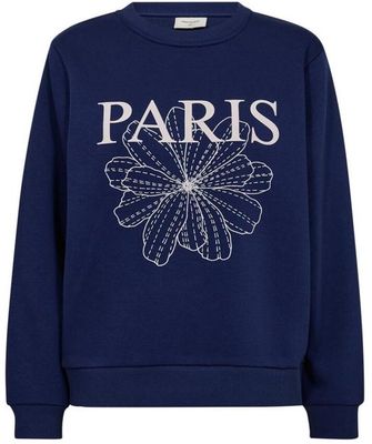 Freequent FQKAMELA-PULLOVER Patriot Blue w. Moonbeam 207089 Freequent FQKAMELA-PULLOVER Patriot Blue w. Moonbeam 207089