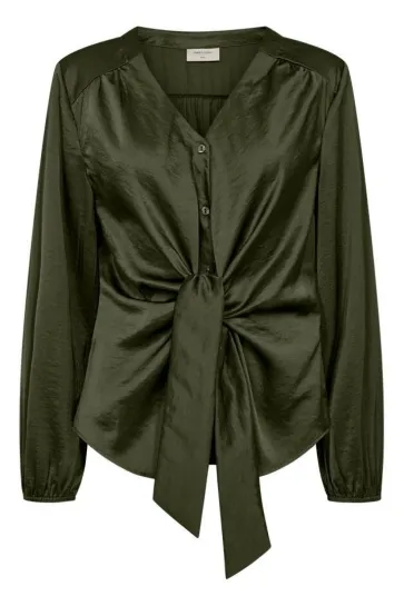 Freequent FQDOVE-BLOUSE Kombu Green 207579