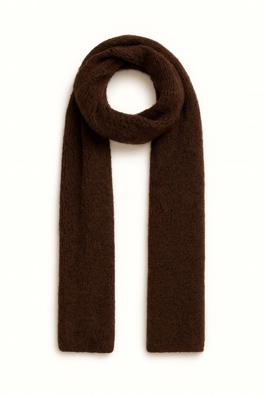 Ambika sjaal gebreid bruin 251125