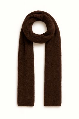 Ambika sjaal gebreid bruin 251125