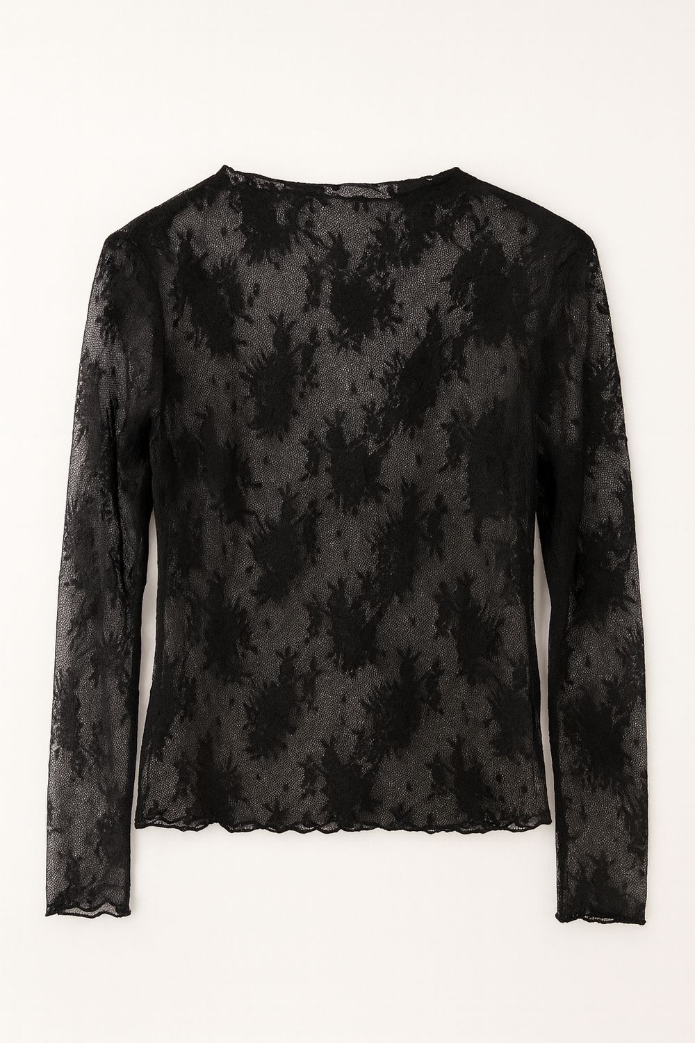 Ambika Mesh Top Kant Black Celeste