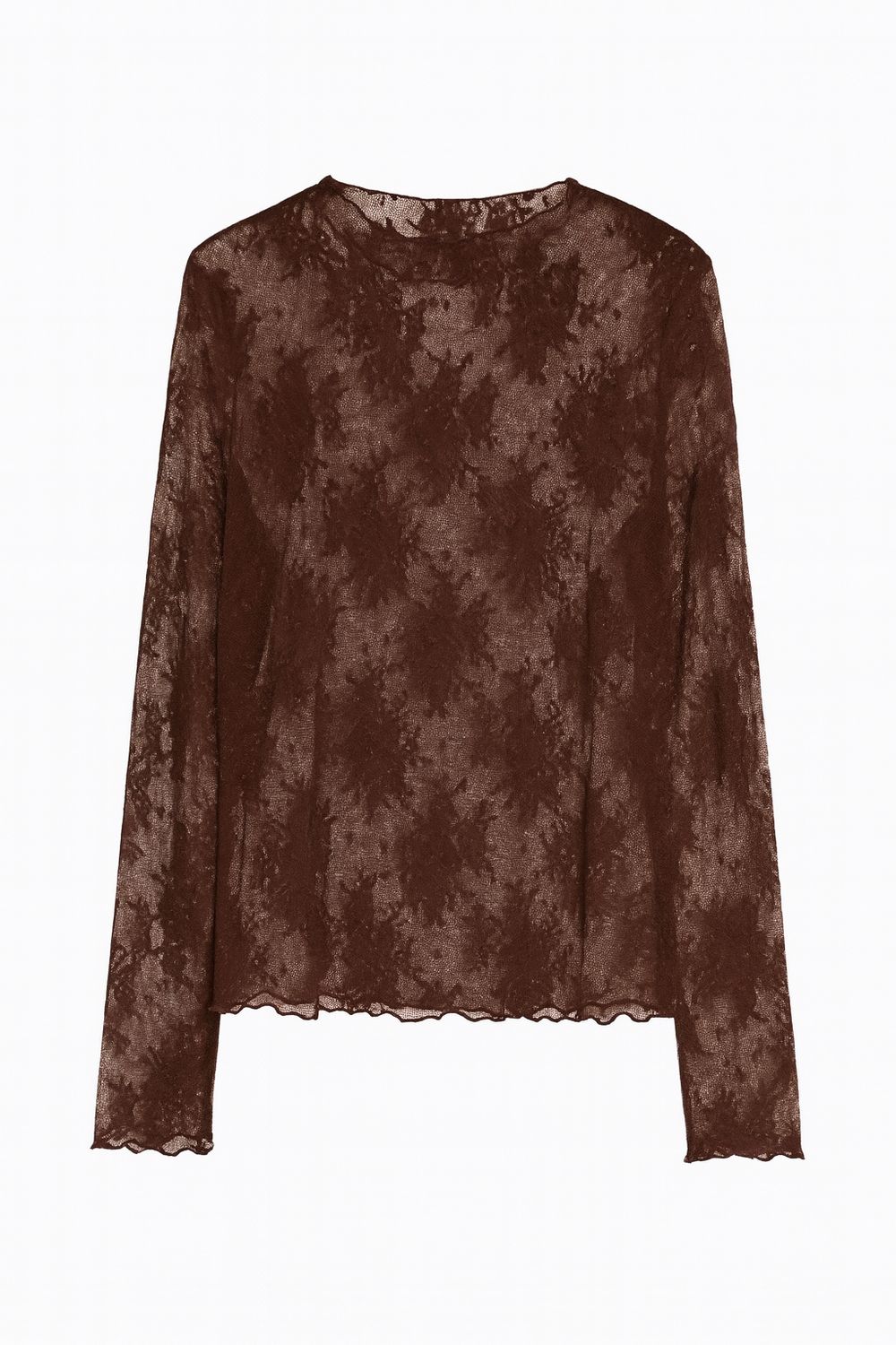 Ambika Mesh Top Kant Brown Celeste