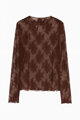 Ambika Mesh Top Kant Brown Celeste Ambika Mesh Top Kant Brown Celeste