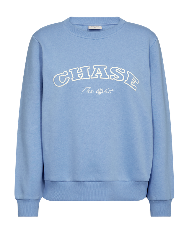 Freequent FQKAMELA-PULLOVER Vista Blue w. Star Off-White 207469