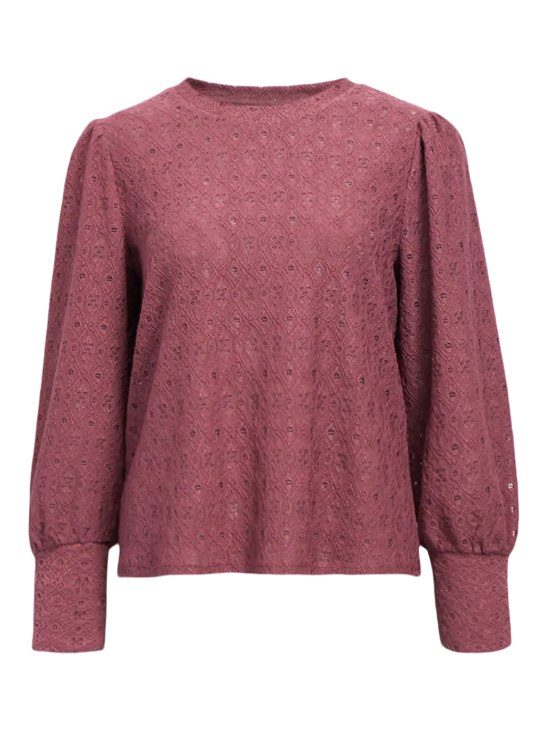 Object OBJLAILA L/S RE TOP NOOS Rose Brown 23046626