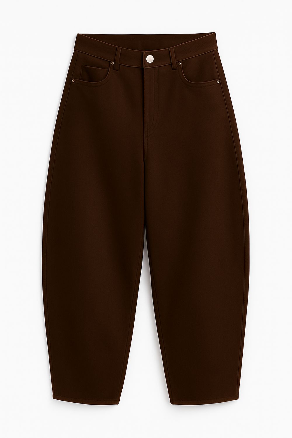 Nameless barrel jeans bruin RD9130-9 Nameless barrel jeans bruin RD9130-9