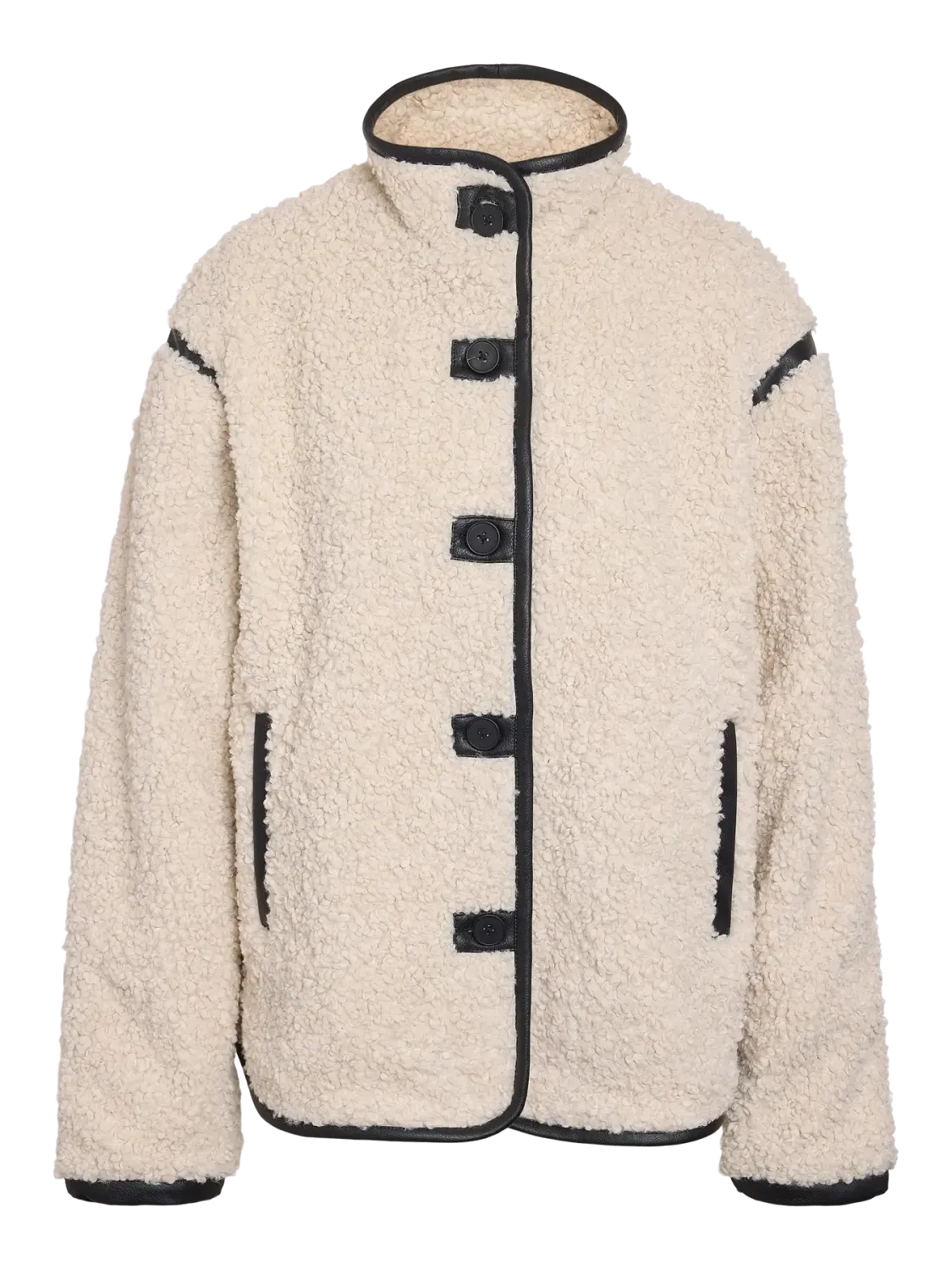 Noisy May NMNORTH JACKET DD Birch/BLACK 27036111 Noisy May NMNORTH JACKET DD Birch/BLACK 27036111