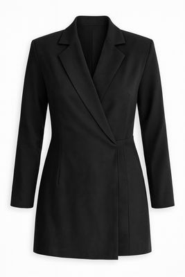 Ambika blazer dress zwart Pien Ambika blazer dress zwart Pien