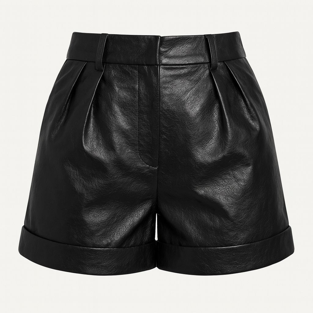 Ambika shortje glans zwart Ayca