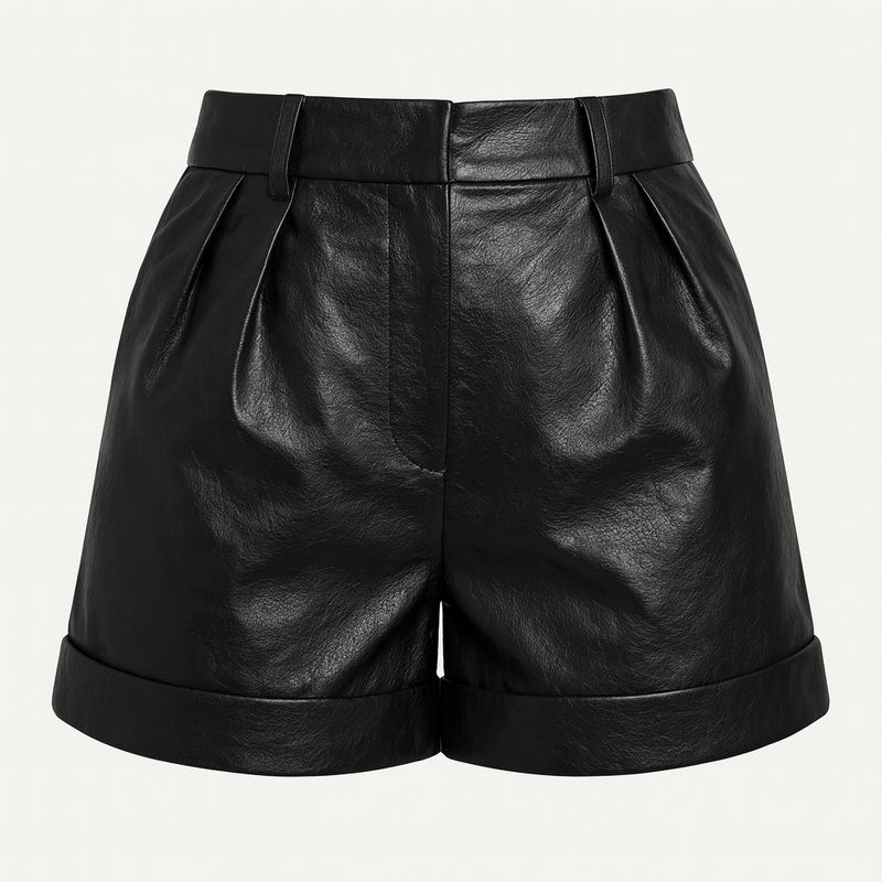 Ambika shortje glans zwart Ayca