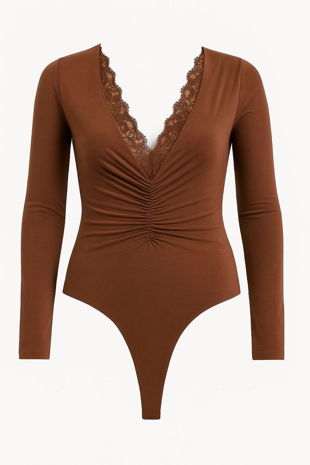 Ambika body met kant brown Imran Ambika body met kant brown Imran