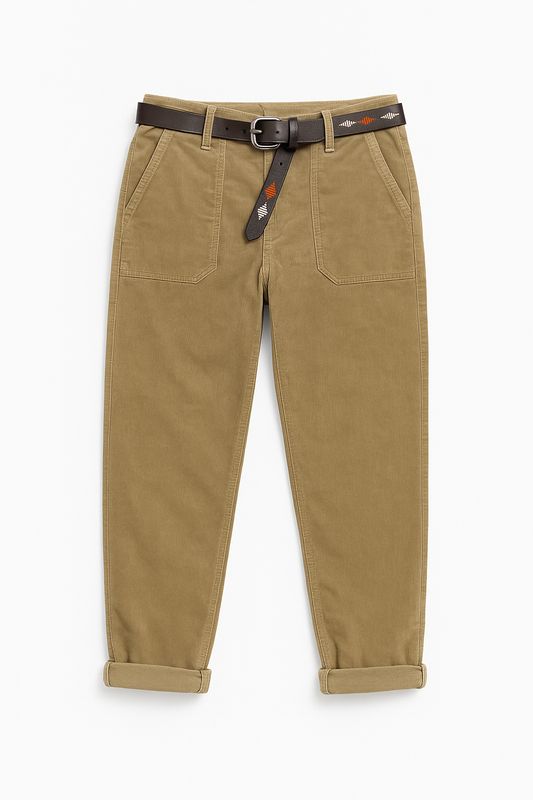 Basements barrel rib jeans sand 825788-92