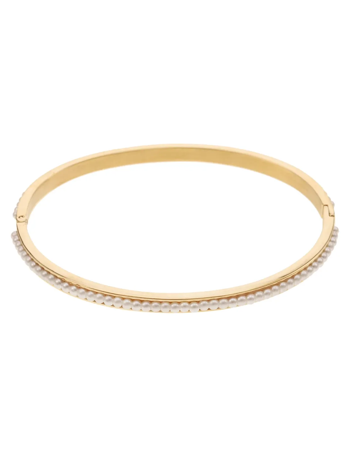 Rose & Camellia parel bangle gold 11920-11b