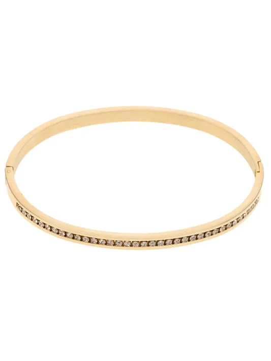 Rose & Camellia bangle met stras gold 11920-11c