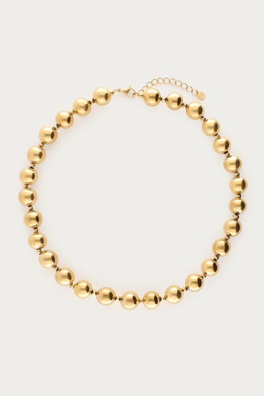 My Jewellery Necklace chunky dots 2 sizes Gold MJ14709