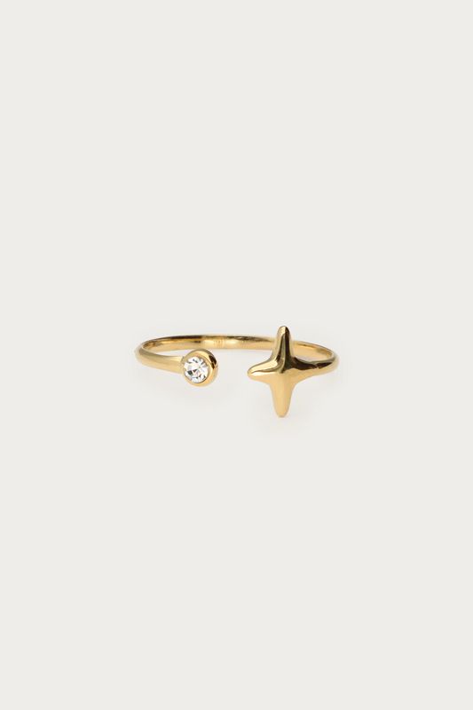 My Jewellery Ring polestar strass Gold MJ14827