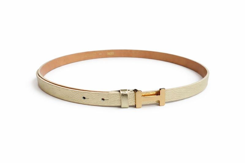 Teatro Riem small met H gesp Goud Hera