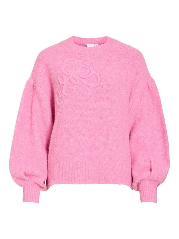 Vila VIMARLEY L/S EMB. KNIT PULLOVER Fiji Flower 14116257