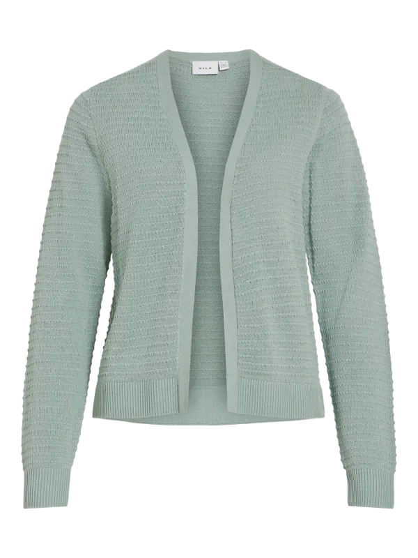 Vila VILOLLO SHORT L/S KNIT CARDIGAN - N: Blue Surf 14111561