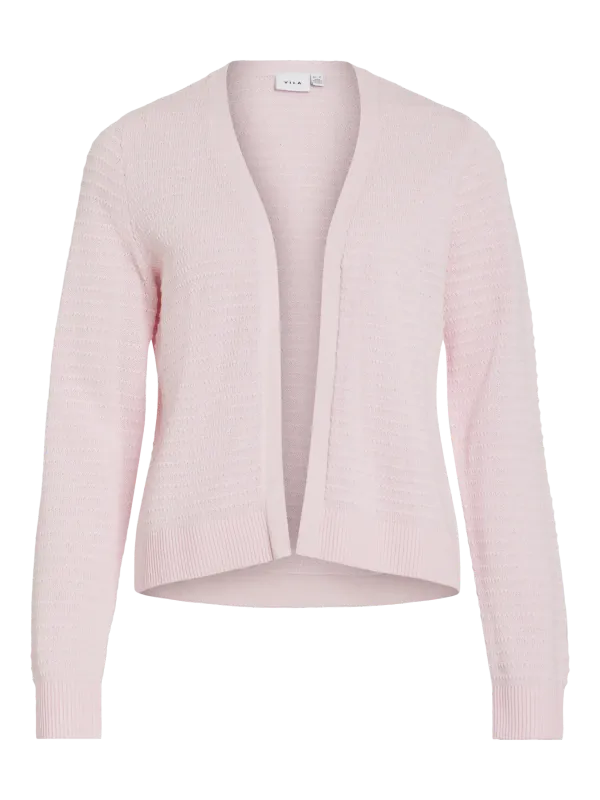Vila VILOLLO SHORT L/S KNIT CARDIGAN - N: Cherry Blossom 14111561