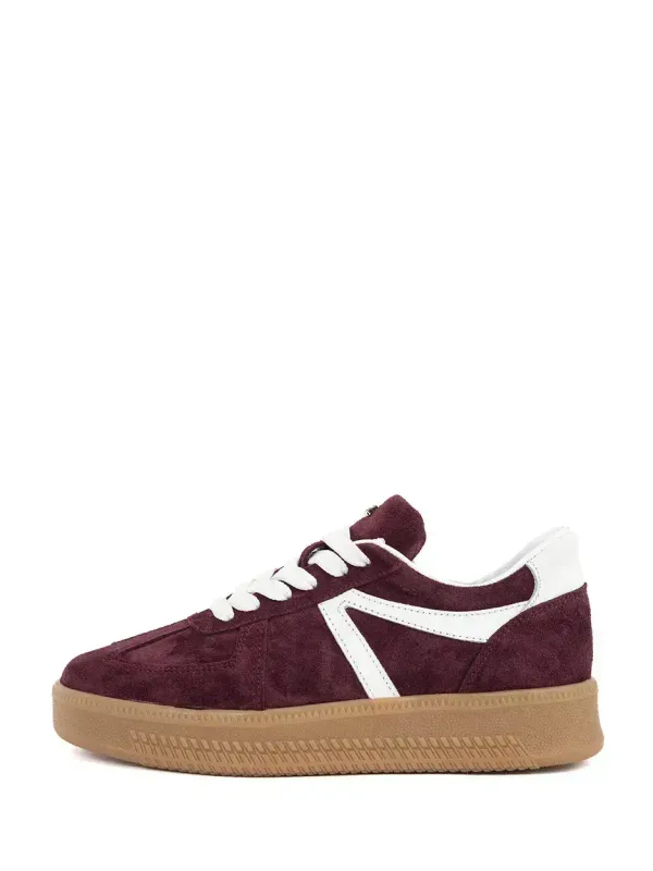 Babouche Lifestyle sneaker bordeaux/white K-Liva-58