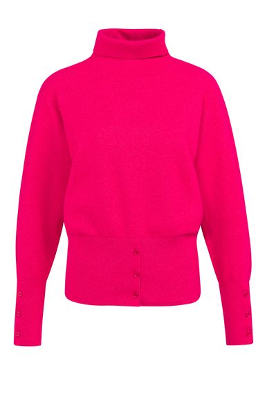 YaYa Coltrui met knoopdetails ROSE RED 01-000549-601