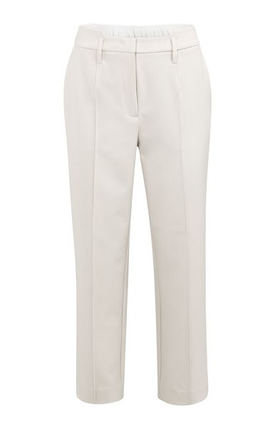 YaYa Broek met taillebanddetail HEATHER GREY MELANGE 01-301239-601