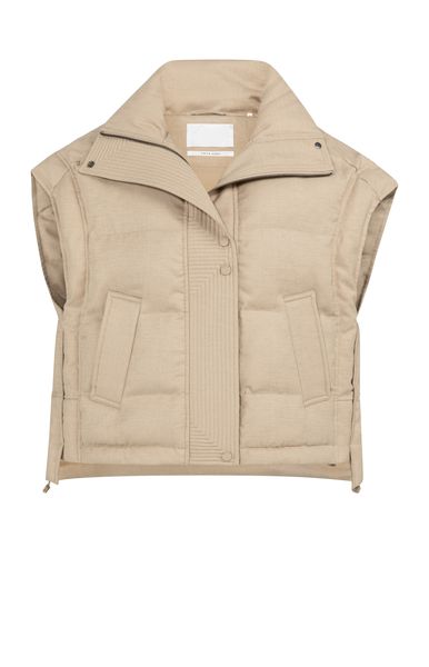 YaYa Oversized bodywarmer met kraag GOLD 02-021006-601