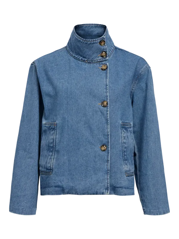 Object OBJTILLA GRO L/S LO DENIM JACKET NO: Medium Blue Denim 23046378
