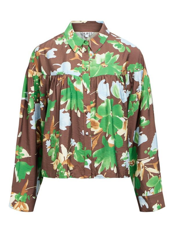 Object OBJJADE LS LO SHIRT E PS 26 Cocoa Brown/Medium g 23049104