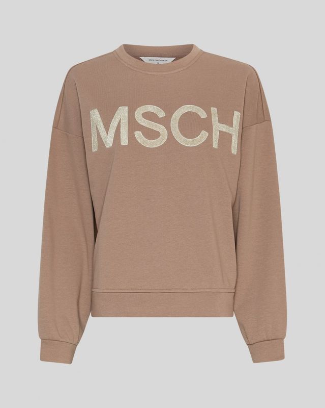 MSCH Copenhagen MSCHMela Briena MSCH Sweatshirt Mountain T Oatm 19738
