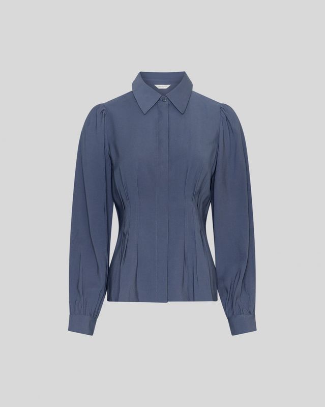 MSCH Copenhagen MSCHElsa Asana Shirt Vintage Indigo 19756