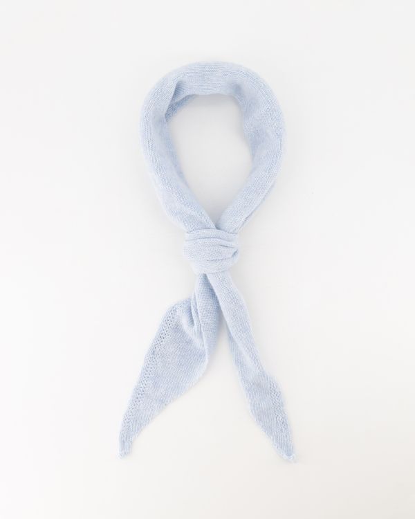 Teatro cashmere sjaal light blue Kaia