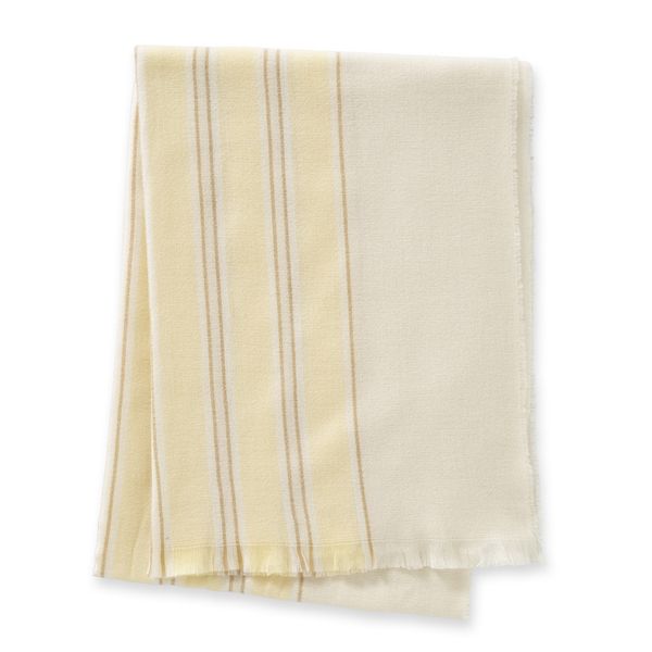YaYa Sjaal met streepdessin KIT BEIGE DESSIN 03-501045-602