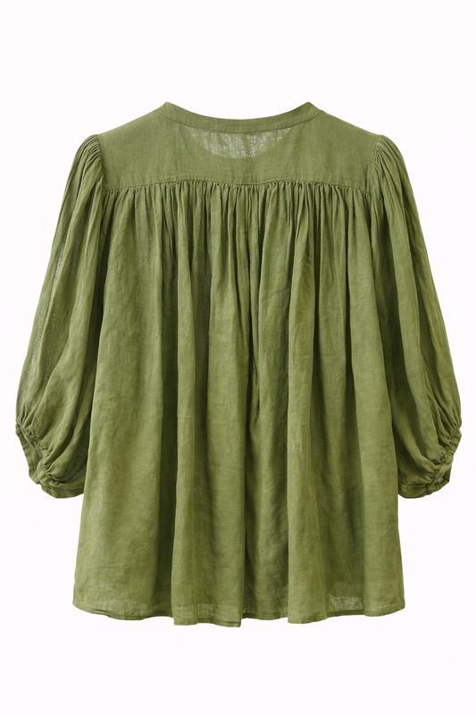 Ambika Blouse Army 60244
